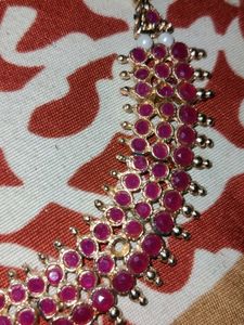 Ruby Gemstone Necklace