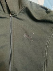 Grey Puma hoodie