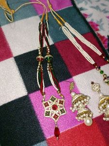 Jewellery Set And Jhumka Earrings 😍
