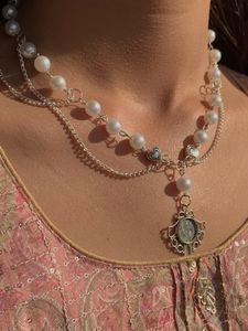 layered pearl necklace