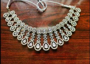 American diamond AD Elegant Stone Necklace