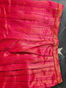 Elegant Pink Ethnic Skirt