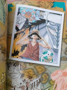 One Piece Color Walk 2- (With OP Postcard Include)