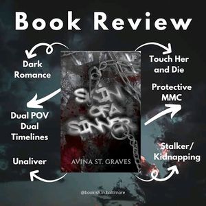 Skin Of A Sinner | DARK ROMANCE | Free Bookmark