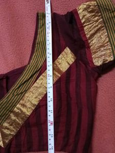 Embellished CottonSilkSaree With Patterned Blous