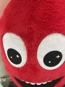 Red plush toy