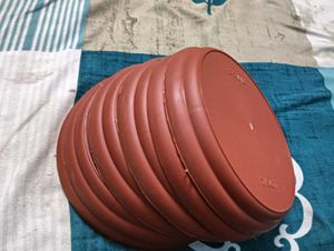 Plant Pot Plate 6 Set