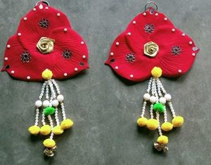 Red Flower Hanging Decor