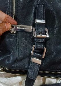 Michael Kors Black Leather Tote