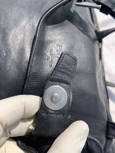 Prada Black Leather Shoulder Bag