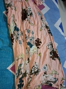 Floral Off-Shoulder Midi Dress