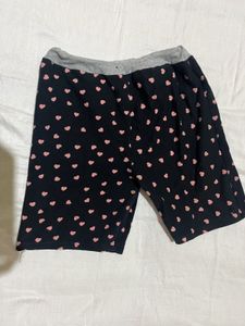 Heart Shaped shorts And Top