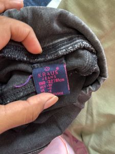 Black Denim Jeggings