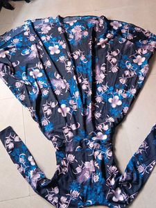 Floral Print Long Sleeve Dress