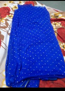 Blue Saree
