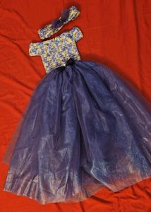 ✨️Handmade Crochet &amp;Tulle Princess Dress Set✨️