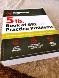GRE Practice Problems Book