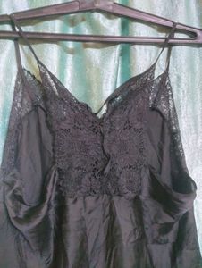Lace Trim Slip On