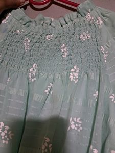 Sea Green Top