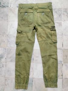 Trouser Pant Mehndi Green Colour