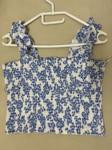 Floral Print Crop Top
