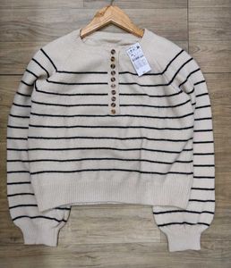 Savana Dupe Button Knit Pullover