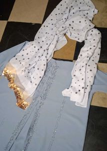 Elegan. Abaya with stole