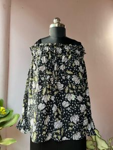 Floral Off-Shoulder Top