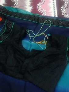 Blue Saree