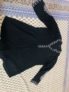 Elegant Black Kurta