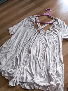 Flowy Baby Pink Tunic Top ....Never Used ...
