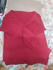 A Beautiful Red Top For Girls