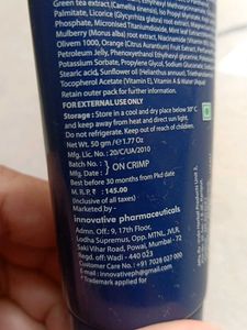 Mens Fairness Cream