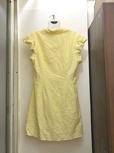 Cute Yellow Shirt Dress