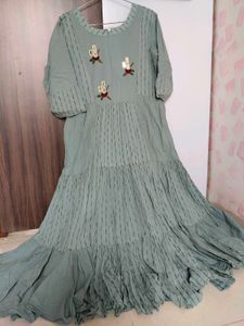 Pure Cotton Gaun