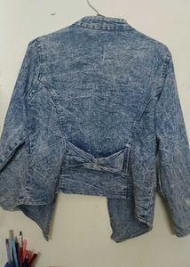 Vintage Acid Wash Denim Jacket