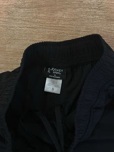 Black Athletic Shorts with Zipper Pockets