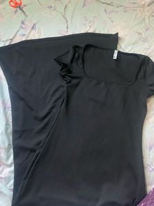 combo newme black and blue dress