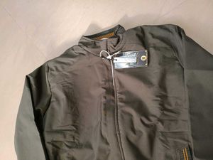 Men's Warm Fleece Lined Jacket, M Size