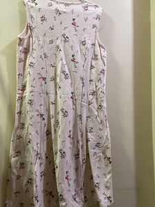 Floral Print Sleeveless Dress