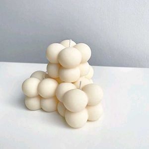 Pack Of 4 Bubble Candle