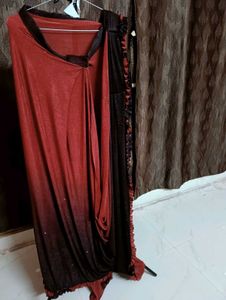 Ready To Wear Saree With Backless Blouse