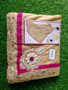 New Saree With Blouse Peice