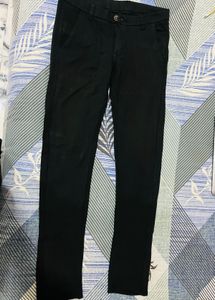 Black Slim Fit Pants