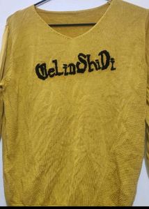 Musturd Winter Top For Girl Or Woman 32 Bust