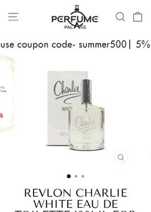 Revlon Charlie White Eau De Toilette 100ml For Men