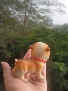 Bulldog Bobblehead Statue For Garden Home decor