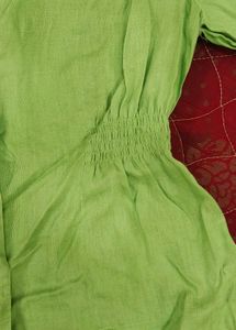 Green Button-Up Blazer