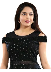 Elegant Black Party Dress without sleeves