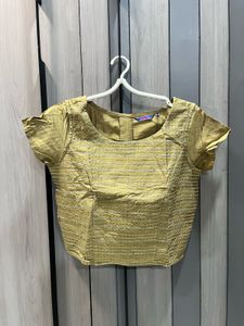 Gold Embellished Blouse
